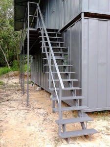 Steel Staircase          